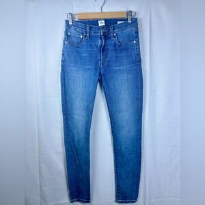 EDWIN “Pixie” 9” mid-rise skinny jeans size 26